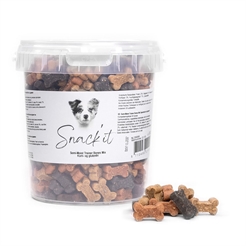 Snack It Semi-Moist Mini Bones Flingor & Glutenfri 500g Mix